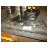 Lot of 5 Stainless Steel Food Pans