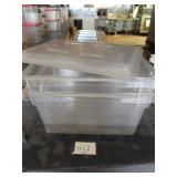 Lot of 2 Food Containers