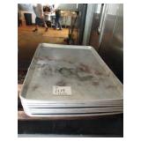 Lot of 8 Baking Sheets