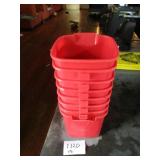 Lot of 8 Cleaning Buckets