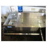 Bar Sink and Drainboard