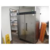 2 Door Stainless Steel Turbo Air Freezer