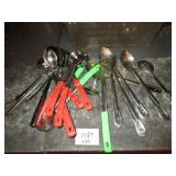 Lot of 20 Assorted Serving Spoons