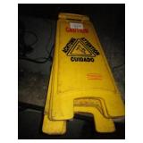 Lot of 3 Floor Signs