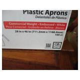 Box of Plastic Aprons