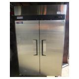 2 Door Stainless Steel Refrigerator
