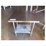 SS Table, 30"W