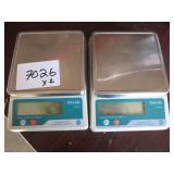 Lot of 2 Digital Scales