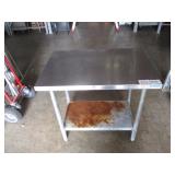 SS Work Table, 36x24"