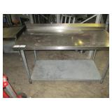 Stainless Steel Work Table, 34x60