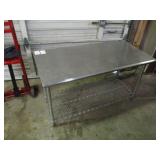 Stainless Steel Work Table, 30x50