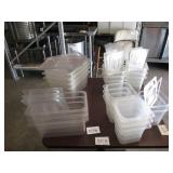 Lot of 24 Food Containers w/16 Lids