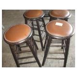 Lot of 4 Bar Stools