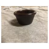 Lot of 72 NEW Ramekin - Fluted, 2 oz Chocolate