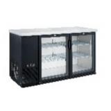 DBB60-H2 60' Back Bar Cooler - Glass Door - (HING