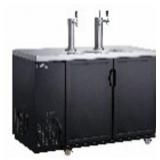 DKB48-M2 48' Kegerator - Solid Door - (HINGED DOO