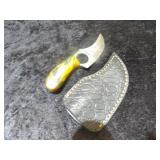 Custom Handmade Damascus Steel Boning Knife 6'