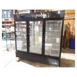 True Three Door Freezer Works Great Gets Cold