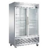 D55F-GS2 Bottom Mount Two Glass Door Freezer Retai