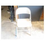 Bid X4: Foldable Tan Lawn Chairs