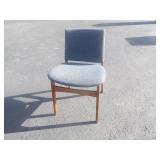 Bid x4 Blue Cushioned Chairs