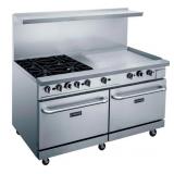 DCR60-4B36GM 60' With Four Open Burners & 36' Gr