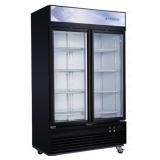 DSM-41F Two Glass Hinged Door Freezer Retail$3785