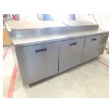 Randell 3- Door Pizza Prep Table 95'
