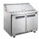 DSP36-15M-S2 36' Salad Prep Table (MEGA TOP) - 15