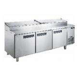 DPP90 90' Pizza Prep Table - 12 * 1/3 Pans $4658