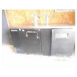 True 2-Door Kegerator 69"