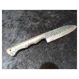 Custom Handmade Damascus Steel Hunting Knife 11'