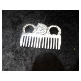 Custom Handmade Damascus Steel Comb