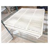 Bid X5: Nice Refrigerator Shelves 20.5'X24.5'
