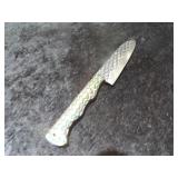 Custom Handmade Damascus Steel Hunting Knife 10'