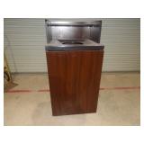 Restruant Trash Bin Holder