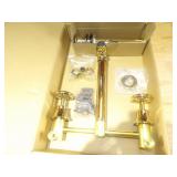 New Wall Mount Spout 8" Brass
