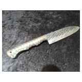 Custom Handmade Damascus Steel Hunting Knife 11"