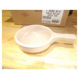 Bid X24: Coastal Sand Handled Soup Mugs