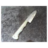 Custom Handmade Damascus Steel Hunting Knife 10"