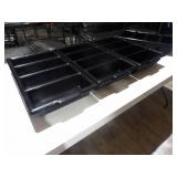 Black Parade Plastic Silerware Holders 21x11.5x3.5