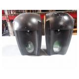 Bid X2: Black Soap Dispensers