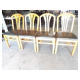 Bid X 4: Restaurant Chairs