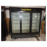 True Three Door Refrigerator Works Great Gets Cold