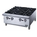 New With Warranty Gas Hot Plate 24"