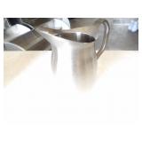 Bid X4: Stainless Steel Beverage Pitcher 68oz