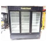 True Three Door Cooler Works Great Gets Cold