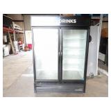 True 2-Door Refridgerator 54"x30"x79"