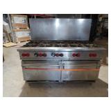 Wolf 10-Burner Oven 60"