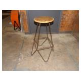 Bid X6: Wood Bar Height Stools